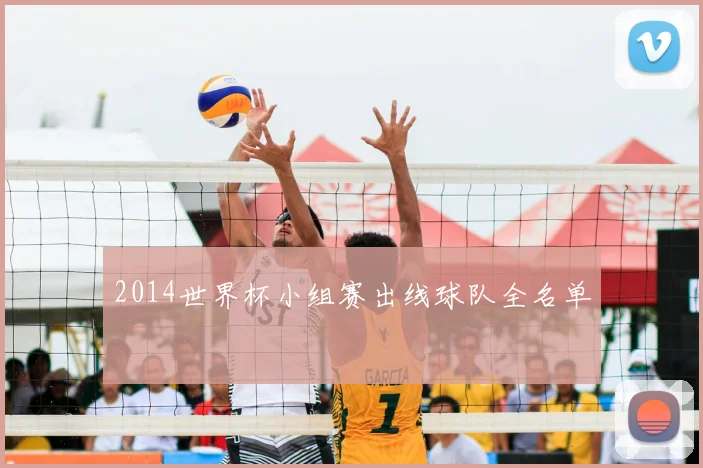 2014世界杯小组赛出线球队全名单