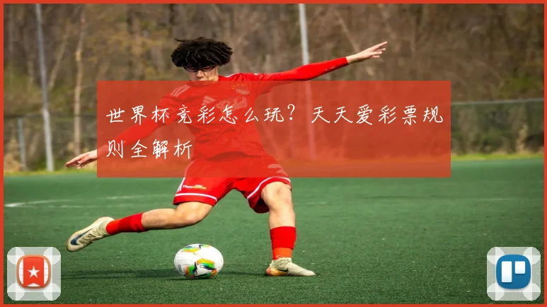 世界杯竞彩怎么玩？天天爱彩票规则全解析